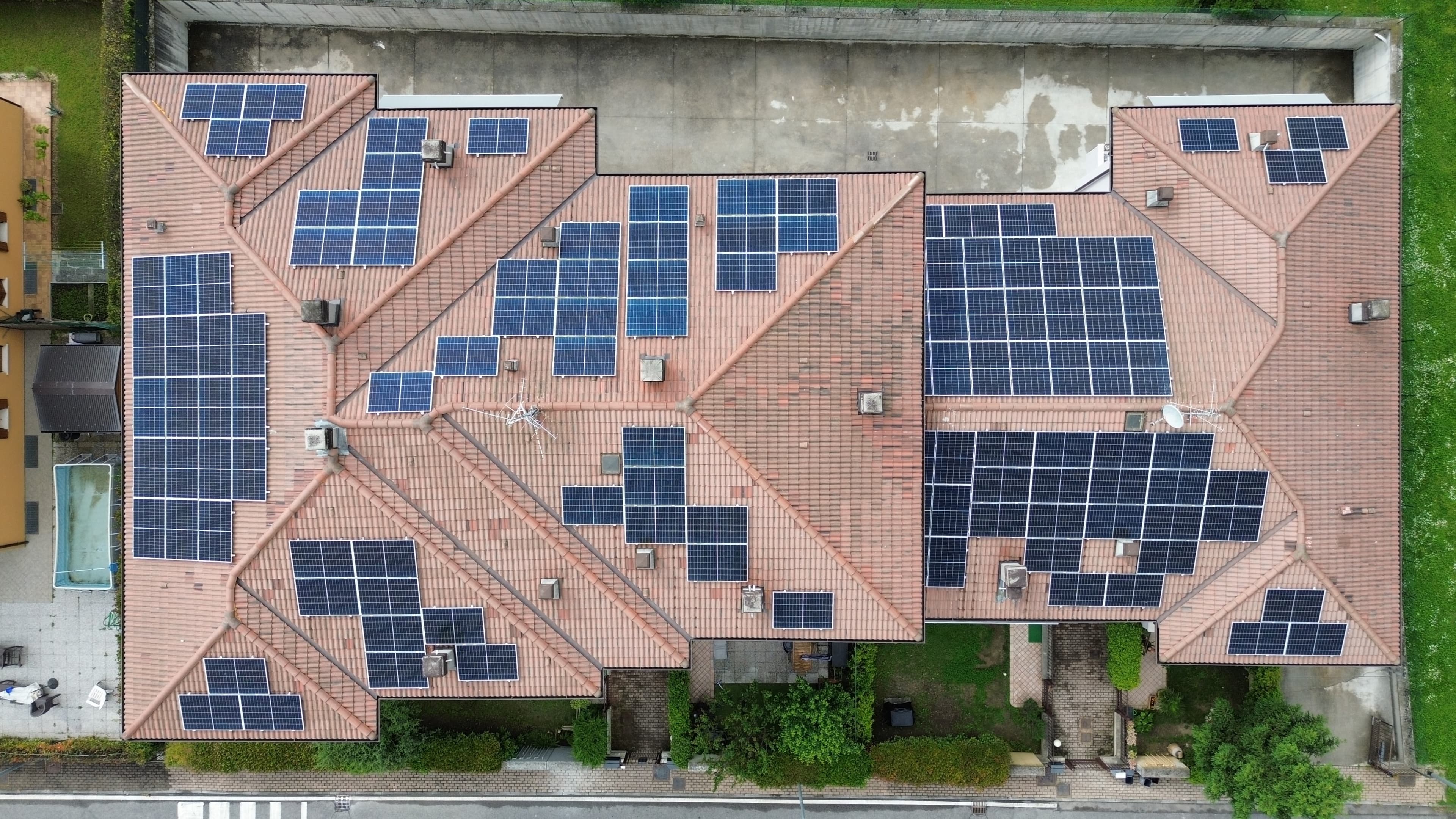 Impianto fotovoltaico installato da Solarea 2